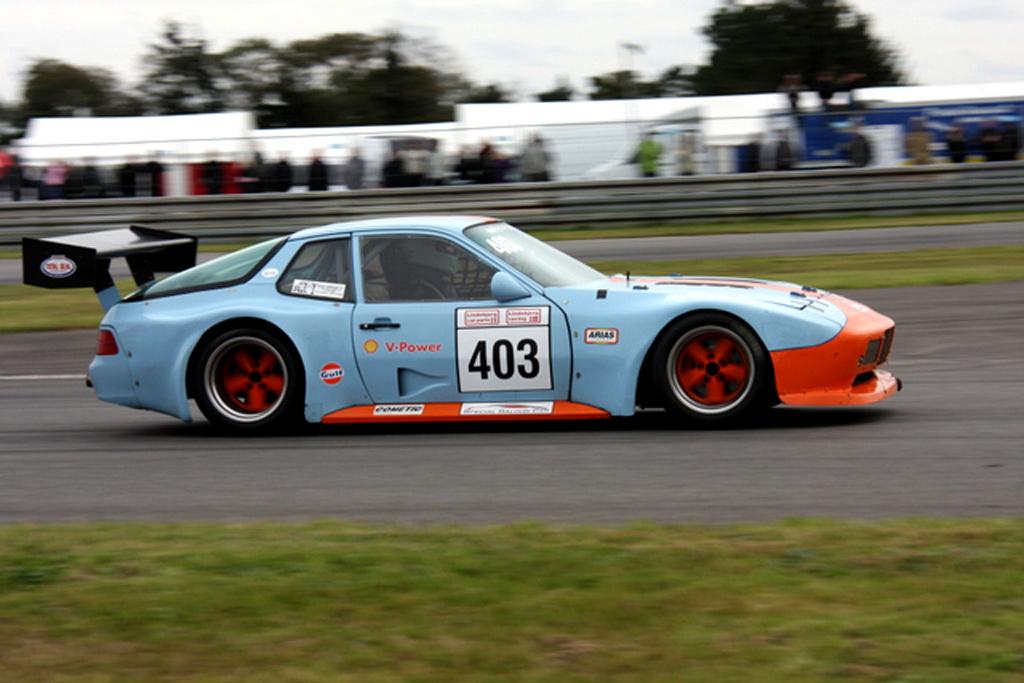 Porsche 948’er er en rørgitterramme bil med en V8 6,6 liter motor fra en 928 S monteret
(Foto: Keld Dohm)